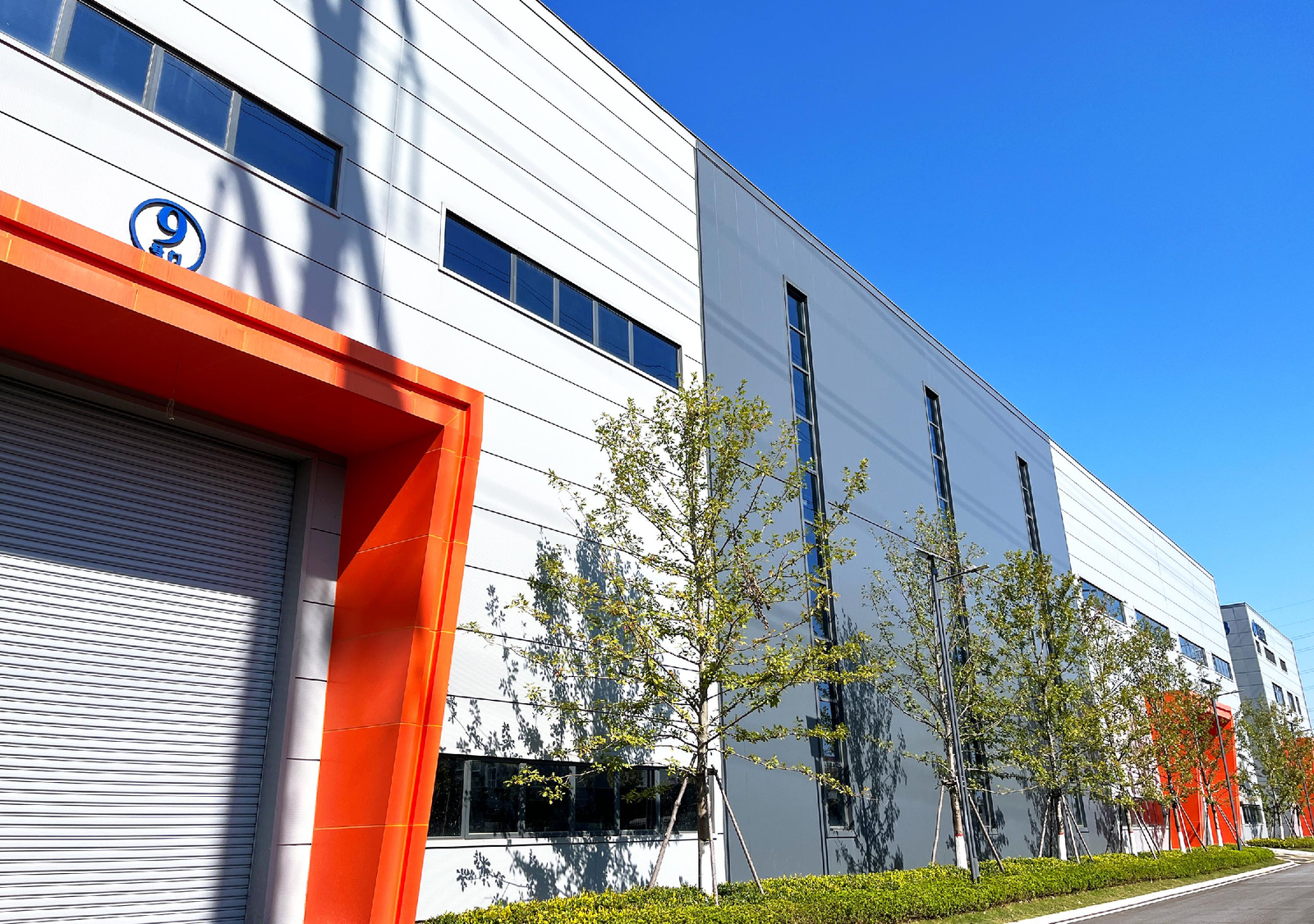 Industrial Complex Exterior Cladding