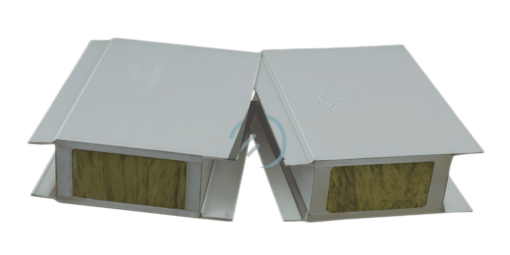 MGO Rock Wool Sandwich Panel combining structural strength and fire resistance