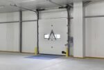 Insulated Industrial Sectional Door for warehouse external openings