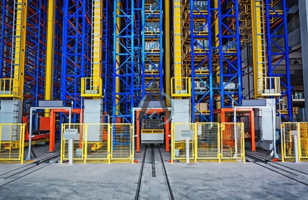 Integrated AS/RS RACKING components for smart industrial storage solutions