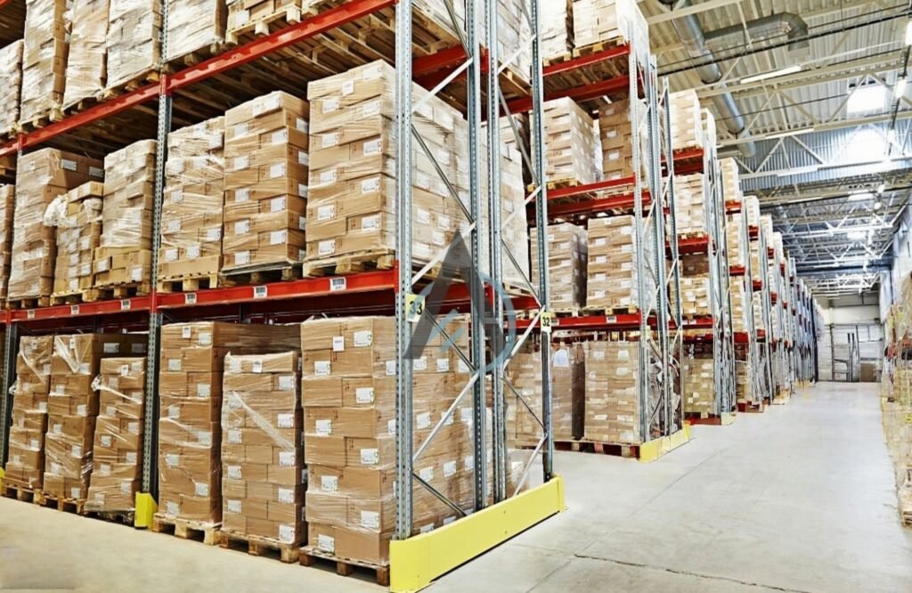 Adjustable HEAVY DUTY PALLET RACKING for industrial logistics centers