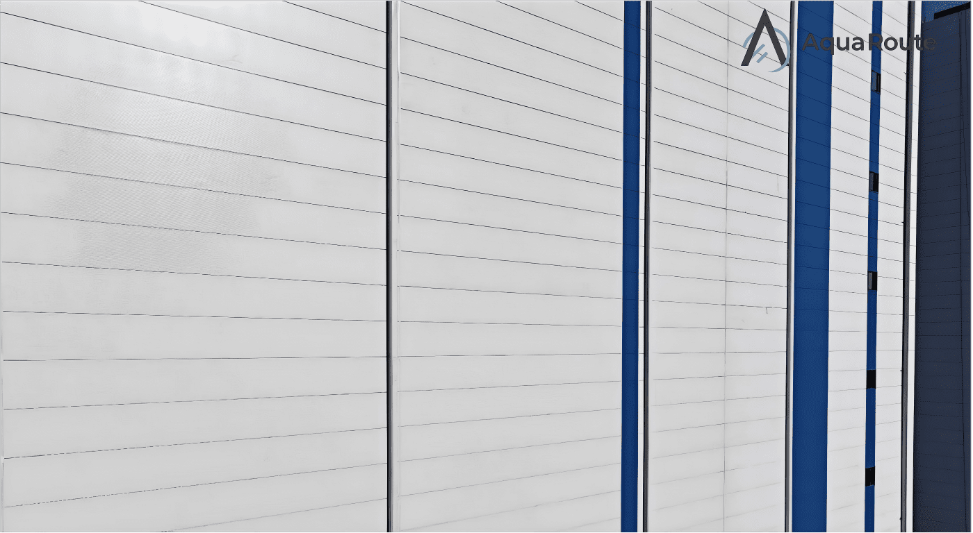 Completed industrial building project with polyurethane sealing rock wool sandwich panel cladding system